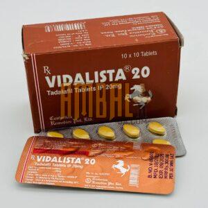 Tadalafil 20mg Vidalista